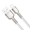 Baseus Cafule Series Metal Data Cable USB to IP 2.4A 1m White