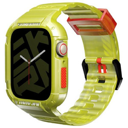 Skinarma pasek+etui Saido 2in1 Apple      Watch 45/44mm żółty/yellow neon