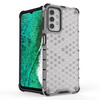 Honeycomb etui pancerny pokrowiec z żelową ramką Samsung Galaxy A32 5G przezroczysty