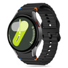 Pasek Tech-Protect Silicone Sport na Samsung Galaxy Watch 4 / 5 / 5 Pro / 6 / 7 / FE - czarny