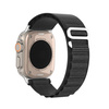 Sport Buckle Strap for Apple Watch 8/7/6/SE/5/4/3/2/1 (41, 40, 38mm) Dux Ducis Strap GS Version - Black