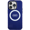 Audi IML Big Logo MagSafe Case iPhone 14 Pro 6.1" niebieski/navy blue hardcase AU-IMLMIP14P-Q5/D2-BE