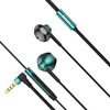 Baseus Encok H06 in-ear 3.5 mini jack gaming headphones - green