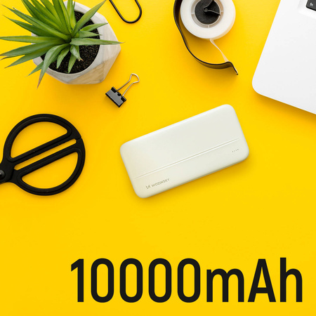 Wozinsky Powerbank 10000mAh 2 x USB weiß (WPBWE1)