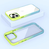 Case SAMSUNG GALAXY S22+ PLUS MX Rainbow green-blue