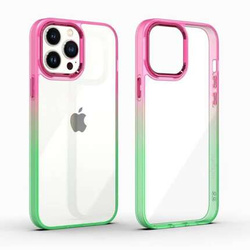 Etui IPHONE 14 MX Rainbow czerwono-zielone