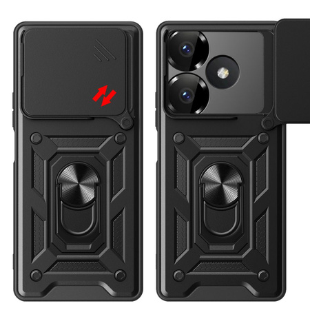 Tech-Protect Camshield Pro Hülle für Xiaomi Redmi 13 - Schwarz