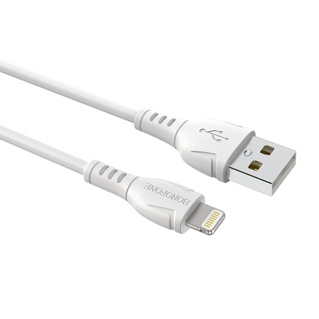 Borofone Kabel BX51 Triumph - USB na Lightning - 2,4A 1 metr biały