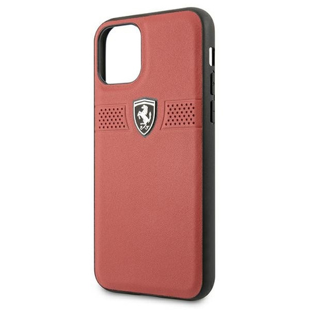 Ferrari FEOBAHCN58RE iPhone 11 Pro 5,8" czerwony/red hardcase Off Track Leather