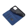 Magnet Fancy Case Hülle für iPhone 14 Plus Flip Cover Wallet Stand blau