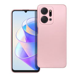 Futerał METALLIC do HONOR X7A różowy