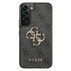 Oryginalne Etui SAMSUNG GALAXY S22 Guess Hardcase 4G Big Metal Logo GUHCS22S4GMGGR szare