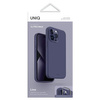 UNIQ etui Lino iPhone 14 Pro Max 6,7" purpurowy/purple fig