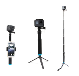 Selfie stick Telesin for sport cameras (GP-MNP-090-D)