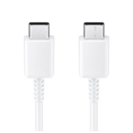 Cable 3A 1m USB type C - USB type C to SAMSUNG EP-DA705BWE white