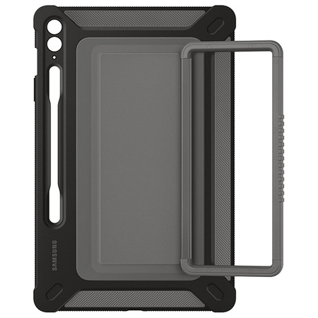 Gepanzerte Outdoor-Schutzhülle für Samsung Galaxy Tab S9 FE+ EF-RX510CBEGWW – Schwarz