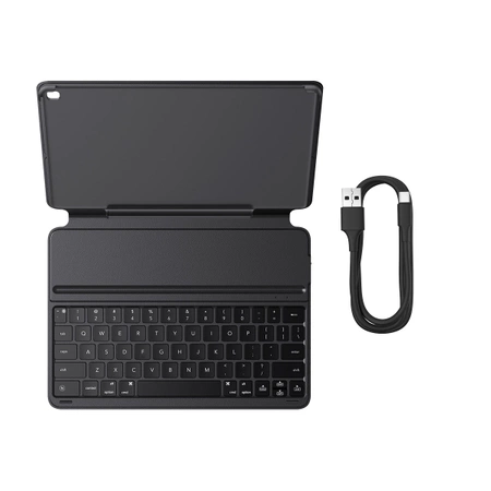 Baseus Brilliance Series keyboard case for iPad 10.2'' (2019/2020/2021) + USB-C cable - black