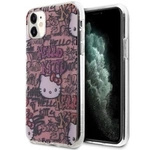 Hello Kitty IML Tags Graffiti-Hülle für iPhone 11 / Xr – Rosa