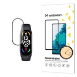 Wozinsky Full Glue Xiaomi Mi Band 7 schwarzes gehärtetes Glas