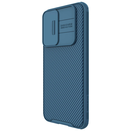 Nillkin CamShield Pro Case pancerne etui pokrowiec osłona na aparat kamerę Samsung Galaxy S22 niebieski