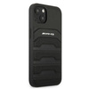 AMG AMHCP13SGSEBK iPhone 13 mini 5,4" czarny/black hardcase Leather Debossed Lines