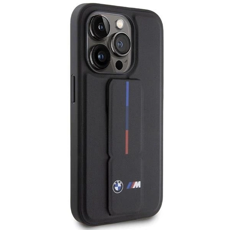 BMW Grip Hot Stamp Hülle für iPhone 15 Pro Max – Schwarz