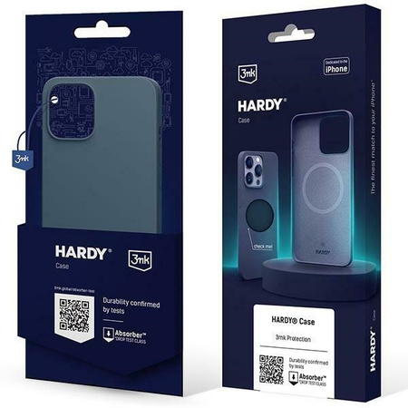 Apple iPhone 15 Plus - 3mk Hardy Silicone MagCase Blue