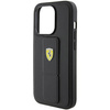 Ferrari nakładka do iPhone 15 Pro Max 6,7&quot; FEHCP15XGSPSIK czarna HC GRIP STAND PU