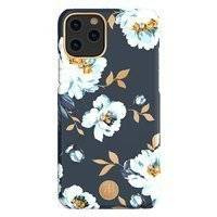 Kingxbar Blossom etui ozdobione oryginalnymi Kryształami Swarovskiego iPhone 11 Pro wielokolorowy (Gardenia)