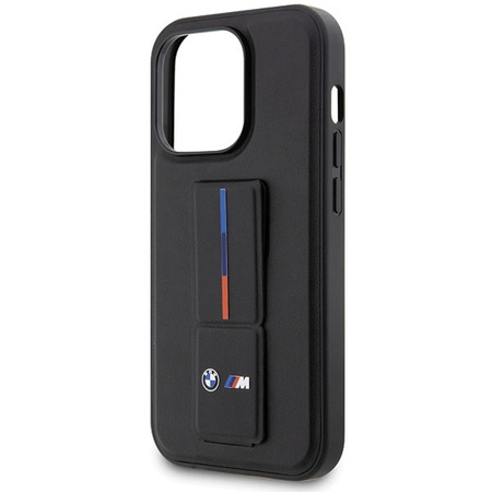 Hülle BMW BMHCP14L22GSLK iPhone 14 Pro 6,1&quot; schwarz/schwarz Hardcase Grip Hot Stamp