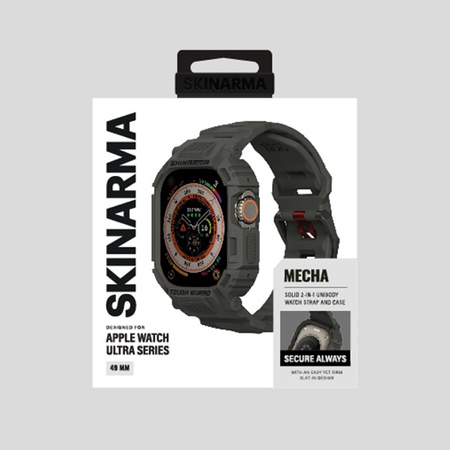 Skinarma pasek+etui Mecha 2in1 Apple      Watch 49mm oliwkowy/olive