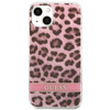 Schutzhülle IPHONE 13 MINI Guess Hardcase Leopard (GUHCP13SHSLEOP) rosa