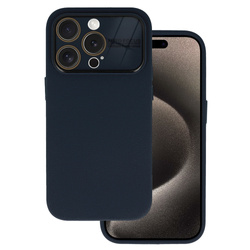 Tel Protect Lichi Soft Case do Iphone 13 granatowy