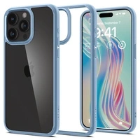 Etui Spigen Ultra Hybrid na iPhone 15 Pro Max - jasnoniebieskie