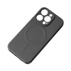 MagSafe Compatible Silicone Case for iPhone 15 Pro Silicone Case - Black