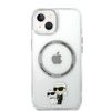 Karl Lagerfeld IML NFT Karl & Choupette MagSafe - Etui iPhone 14 Plus (przezroczysty)