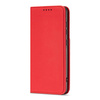 Magnet Card Case Case for Samsung Galaxy A12 5G Pouch Wallet Card Holder Red