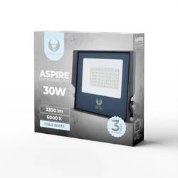 Naświetlacz LED ASPIRE 30W 6000K 3300lm 230V Forever Light