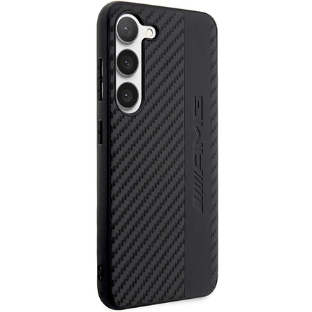 AMG AMHCS23MBLSCA S23+ S916 schwarz/schwarz Hardcase Carbon Stripe&amp;Embossed