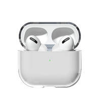 Etui do AirPods 2 / AirPods 1 sztywny mocny pokrowiec na słuchawki przezroczysty (case A)