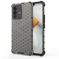 Honeycomb case armored cover with a gel frame Vivo V23 5G black