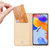 Dux Ducis Skin Pro Holster Cover Flip Cover for Xiaomi Redmi Note 11 Pro + 5G / 11 Pro 5G / 11 Pro gold