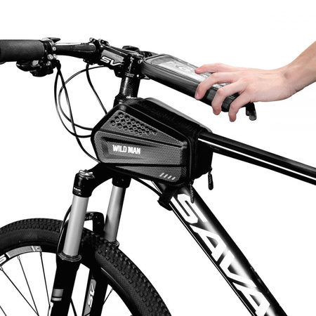 SAKWA WILDMAN HARDPOUCH BIKE MOUNT ”XXL” BLACK