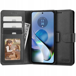 Case MOTOROLA MOTO G54 5G Tech-Protect Wallet black