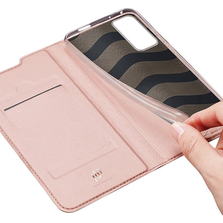 Dux Ducis Skin Pro flip case, wallet and stand for Xiaomi Poco M6 Pro / Redmi 12/12R - pink