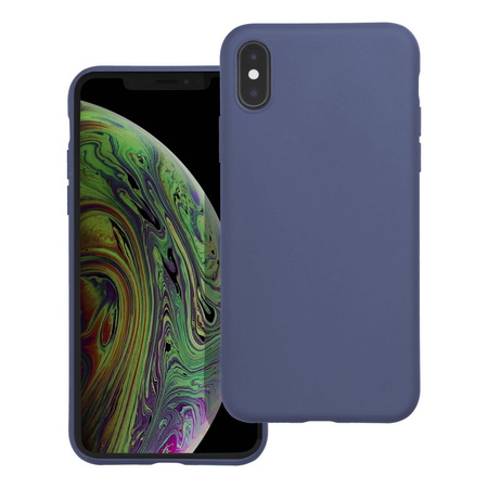 Futerał MATT do IPHONE XS Max niebieski