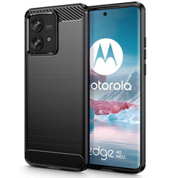 Schutzhülle MOTOROLA EDGE 40 NEO Tech-Protect TPU Carbon schwarz