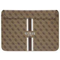 Guess Sleeve GUCS14P4RPSW 14" brązowy/ brown 4G Printed Stripes