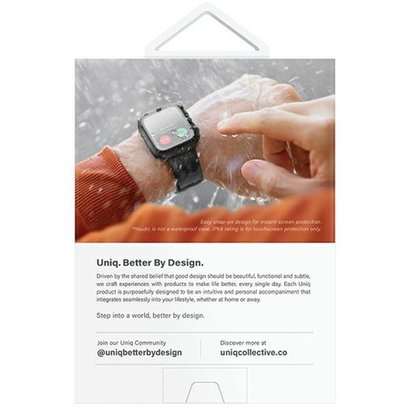 Schutzhülle APPLE WATCH 7 / 8 (41MM)
 UNIQ Nautic transparent