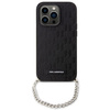 Karl Lagerfeld KLHCP14LSACKLHPK iPhone 14 Pro 6.1" czarny/black hardcase Saffiano Monogram Chain